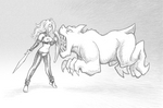 Monster World Huntress