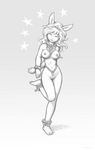 Naked Party Bunny
