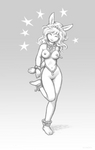 Naked Party Bunny